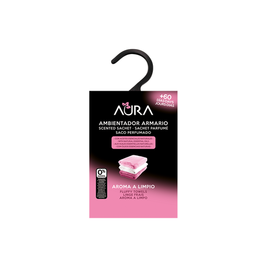 Aura Closet Perfume (Fluffy Towel) 衣櫃香包 (毛巾味)【西班牙直送!現貨!】 AURA