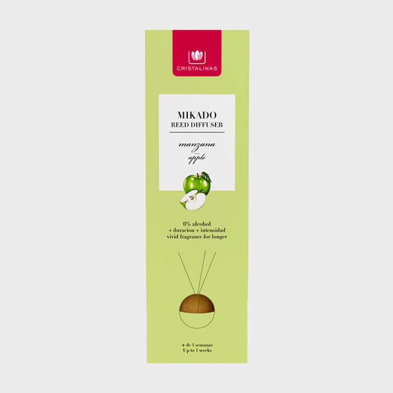 西班牙直送 | Cristalinas Premium - Sphere Reed Diffuser 20ml - Green Apple Cristalinas