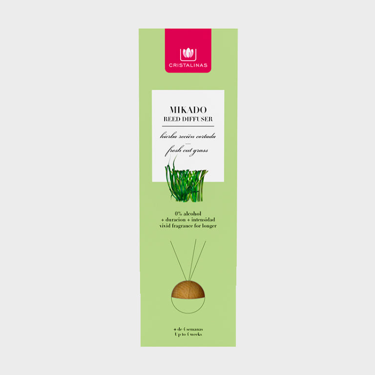 西班牙直送 | Cristalinas Premium - Sphere Reed Diffuser 20ml - Freshly Cut Grass Cristalinas