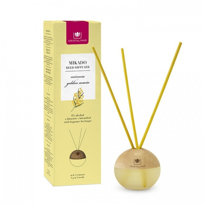 西班牙直送 | Cristalinas Premium - Sphere Reed Diffuser 20ml - Mimosa & Golden Acacia Cristalinas