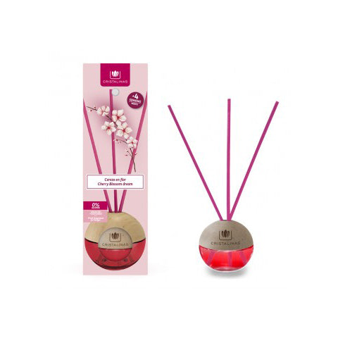 西班牙直送 | Cristalinas Sphere - Reed Diffuser 20ml - Cherry Blossom Cristalinas