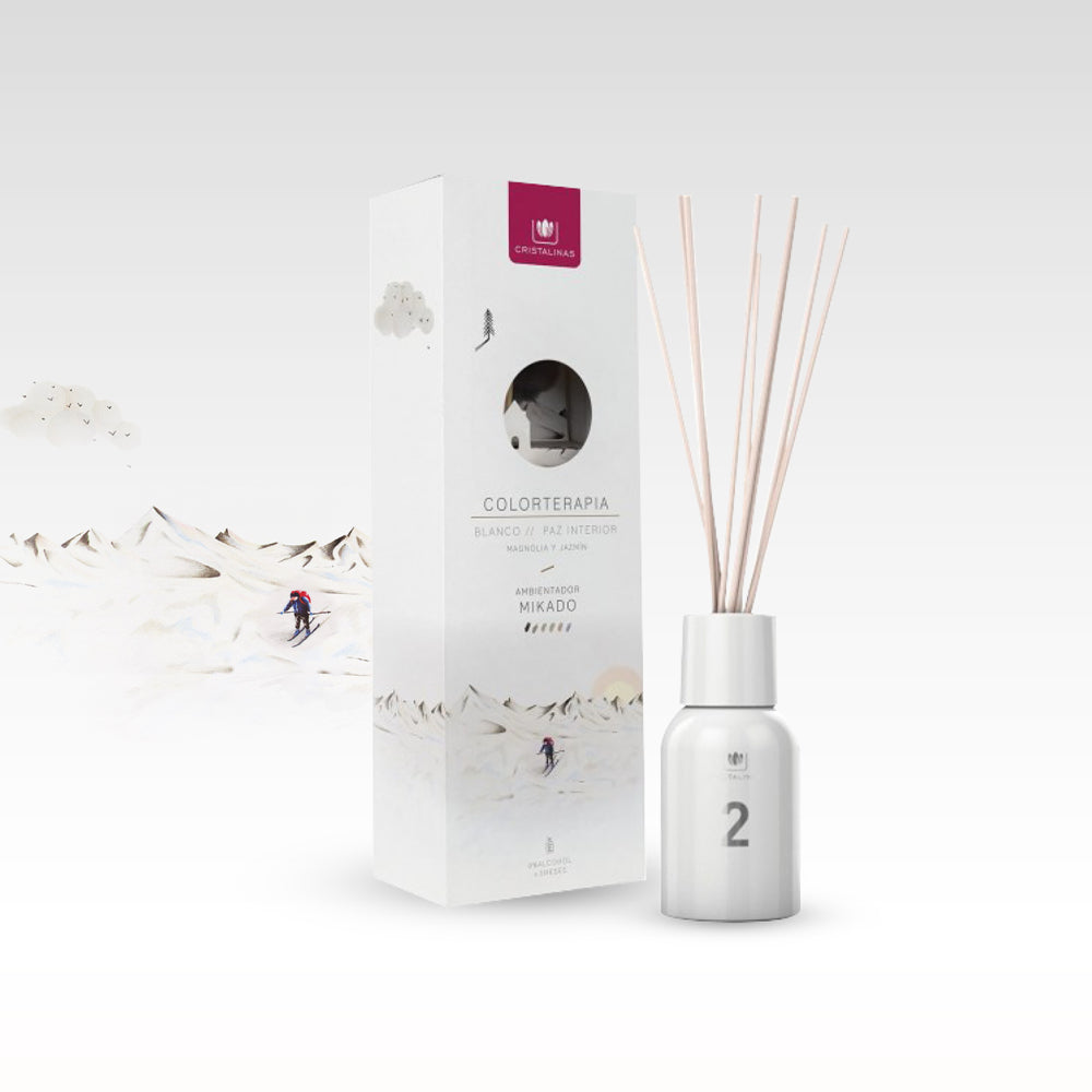 西班牙直送 | Cristalinas Colortherapy 125ml White (No.2) - Magnolia & Jasmine Cristalinas