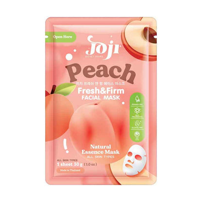 泰國 Joji Secret Young 緊緻面膜 Fresh & Firm Facial Mask (桃味 Peach) Buy 4 get 1 FREE Joji