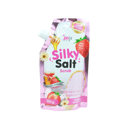 泰國 Joji Secret Young 絲滑磨砂鹽 Silky Salt Scrub 350g (草莓及蜂蜜配方 Strawberry & Honey) Joji