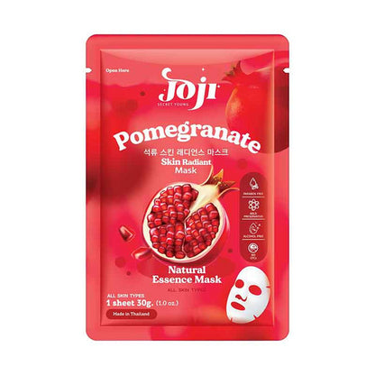 泰國 Joji Secret Young 修護面膜 Radiant Mask (石榴 Pomegranate) Buy 4 get 1 FREE! Joji
