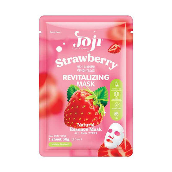 泰國 Joji Secret Young 活膚面膜 Revitalizing Mask (草莓 Strawberry) Buy 4 get 1 FREE! Joji
