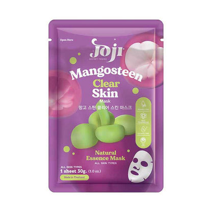 Joji Secret Young 淨化面膜 Clear Skin Mask (山竹 Mangosteen) Buy 4 get 1 FREE! Joji