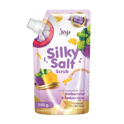 泰國 Joji Secret Young 絲滑磨砂鹽 Silky Salt Scrub 350g (山竹及萬壽菊配方 Marigold & Mangosteen) Joji