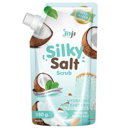 Joji Secret Young 絲滑磨砂鹽 Silky Salt Scrub 350g (椰子及薄荷配方 Coconut & Peppermint) Joji