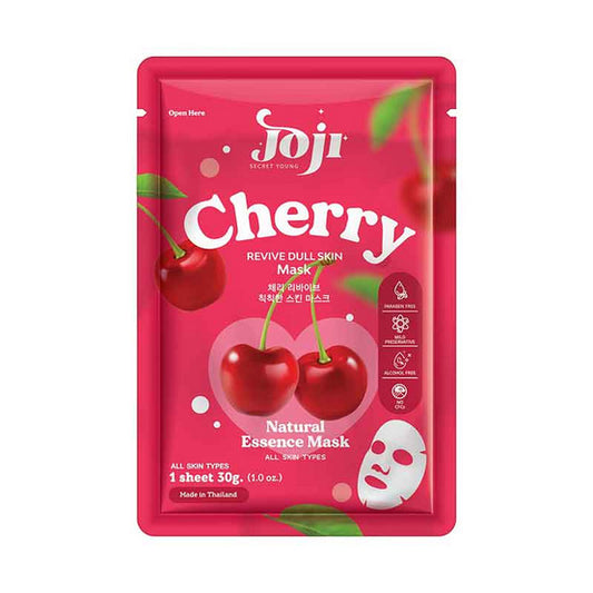 泰國 Joji Secret Young 亮膚面膜 Revive Dull Skin Mask (櫻桃味 Cherry) Buy 4 get 1 FREE! Joji